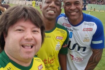 COM AMARAL E MARCOS ASSUNÇÃO JOGO FALCÃO