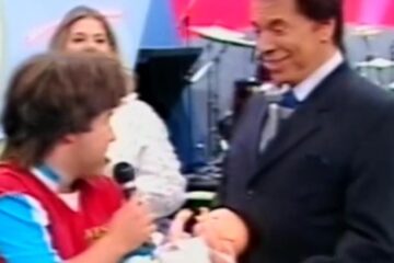 COM SILVIO NA PRIMEIRA VEZ